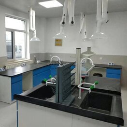 鋼木中央實驗臺帶水盆